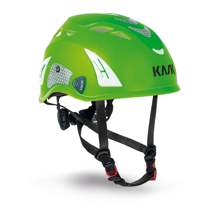 Kask Arborist Tree HI-VIZ Lime Fluorescent Super Plasma Helmet WHE00037.224 